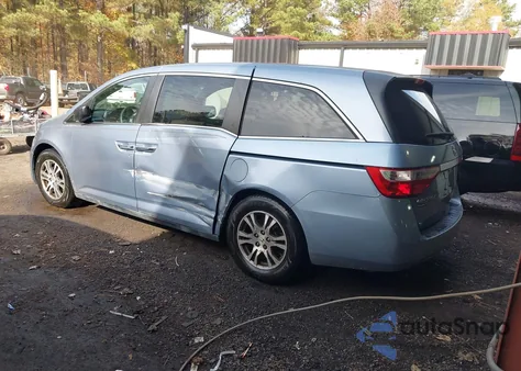 2012 Honda Odyssey Ex z USA, uszkodzony, nr VIN 5FNRL5H45CB072062